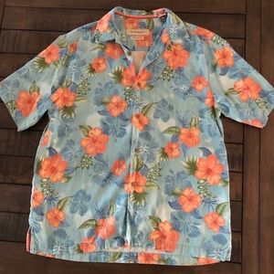 Tommy Bahama Hawaiian shirt.
